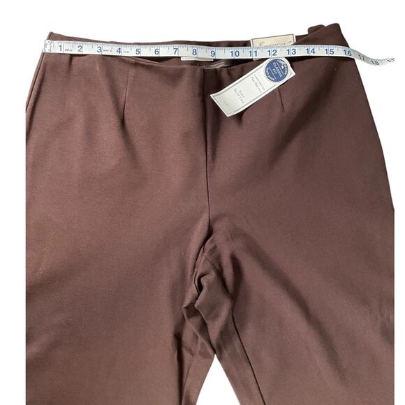 Charter Club Pant Shop Petite Knit Slim Leg Tummy Slimming Size Zipper Size 12 - Picture 4 of 8